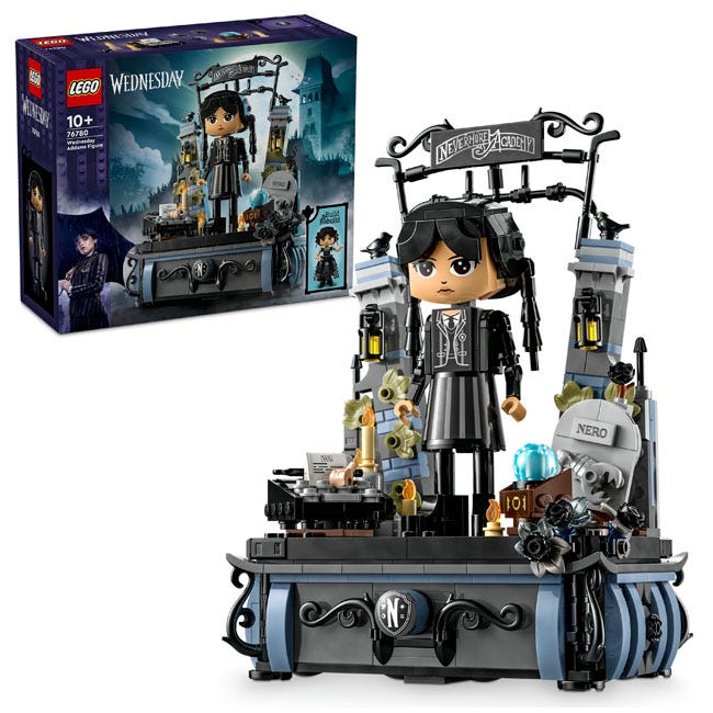 Lego Wednesday Addams Figure